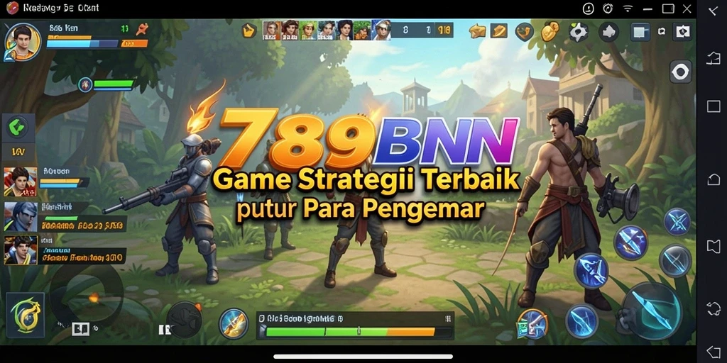 Tangkapan layar utama 789BNI menampilkan aksi strategi yang mendebarkan.