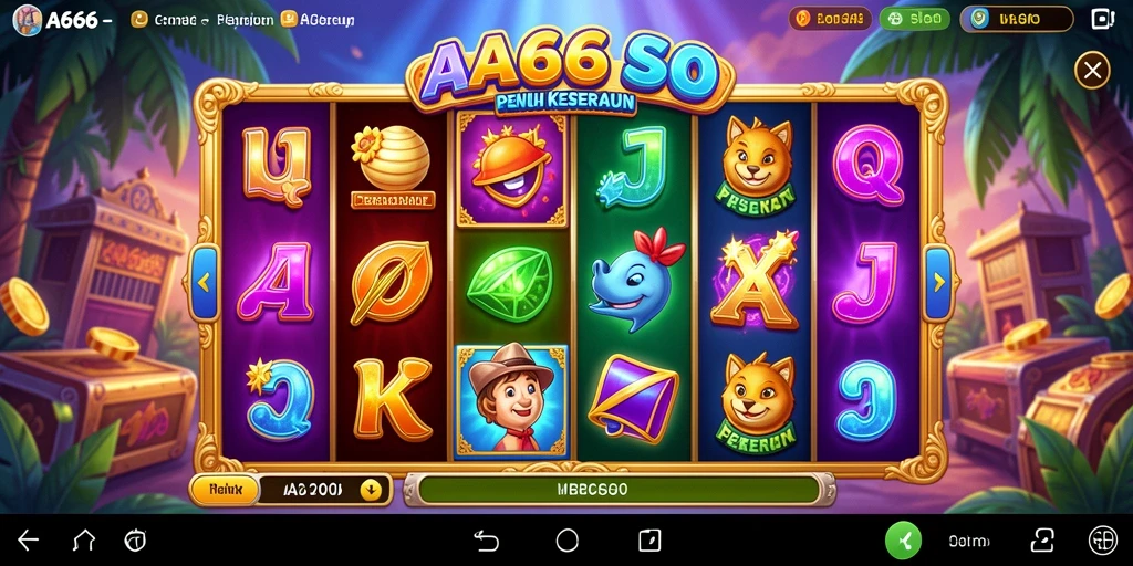 Gameplay Slot AA666 yang seru dan menegangkan.