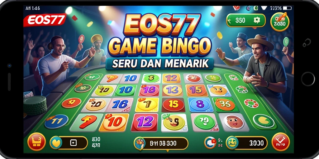 Screenshot gameplay seru dalam aplikasi Bingo EOS77.
