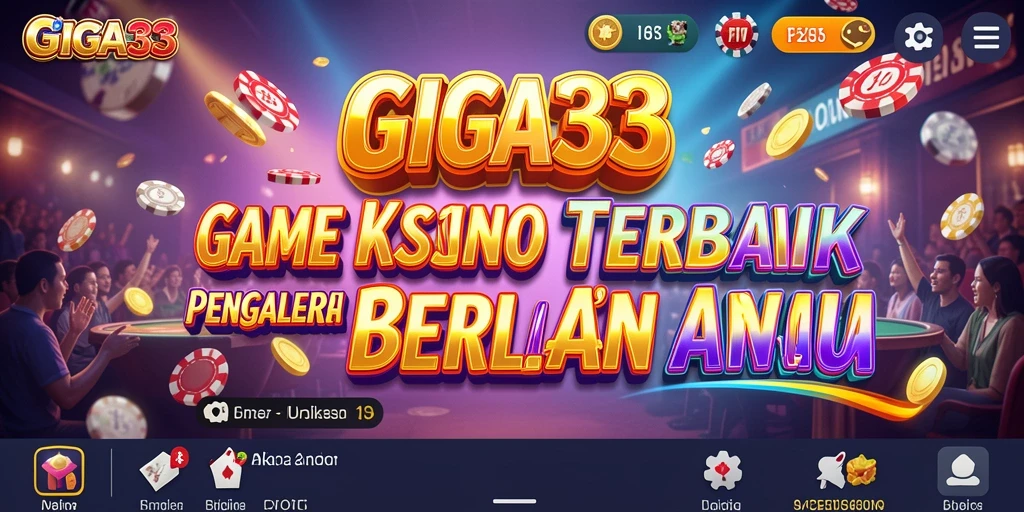 Tampilan gameplay GIGA33 yang menawan dan mendebarkan.