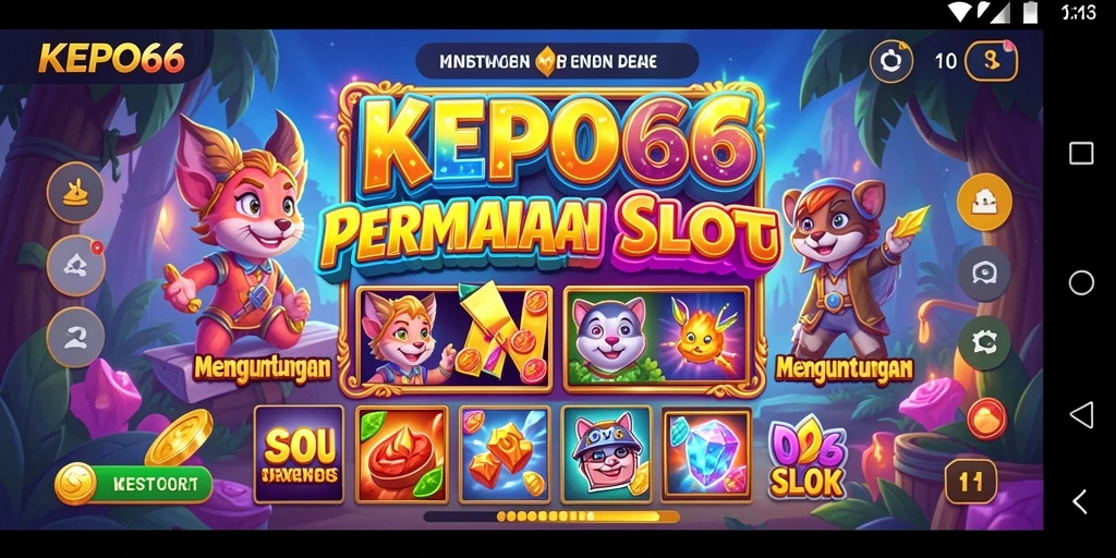 Tampilan menarik dari gameplay Slot di KEPO66 yang memukau.