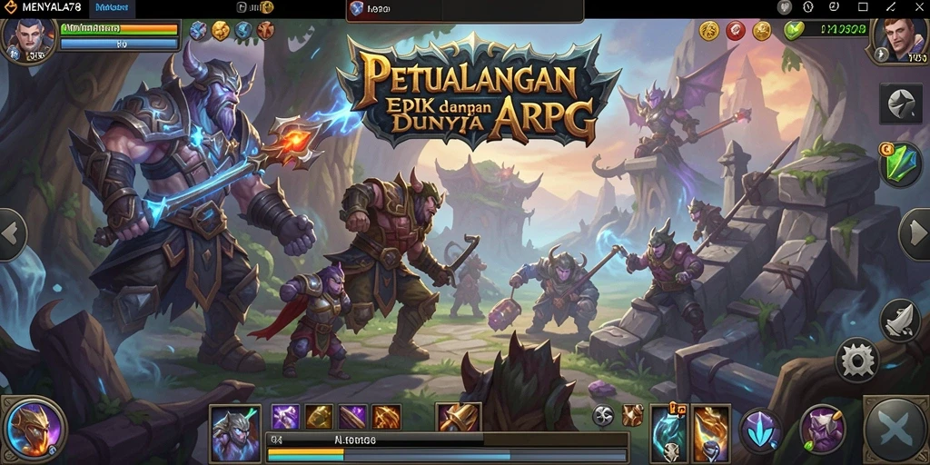 Gambaran gameplay intens dan penuh aksi di MENYALA78.