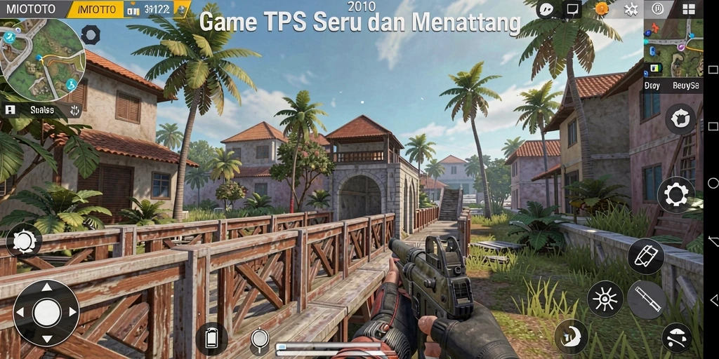 Tampilan gameplay <strong>MIOTOTO</strong> yang menegangkan dan seru.