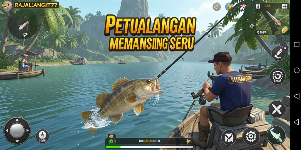 Tangkapan ikan yang beragam dan menyenangkan di RAJALANGIT77.