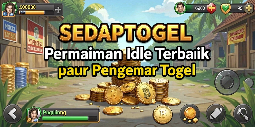 Tampilan utama gameplay SEDAPTOGEL yang menarik dan interaktif.